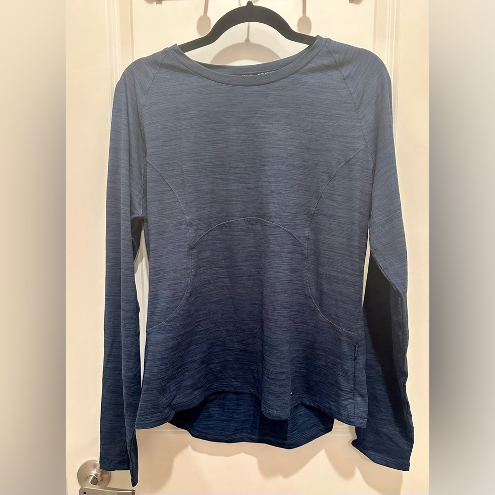 Spyder Blue Long Sleeve Tee